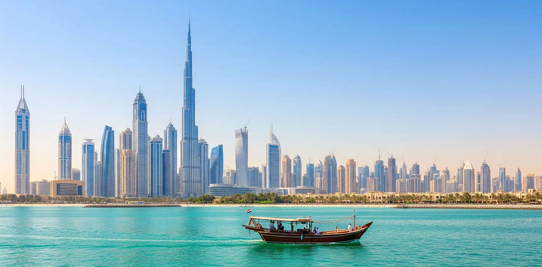 Dubai - from a small fishing village to a global metropolis